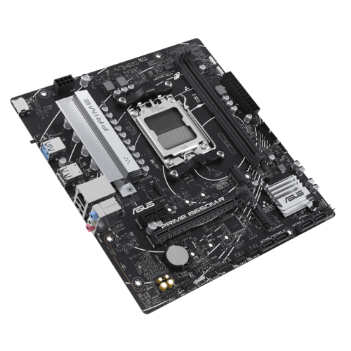 ASUS PRIME B650M-R, AM5, B650, 2*DDR5, 4*SATA, 2*M.2, 2*USB 3.2, 4*USB 2.0, 2*PCIx16, 1*PCIx1, HDMI, mATX; 90MB1H30-M0EAY0