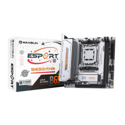 MAXSUN MS-eSport B650ITX WIFI ICE, AM5, B650, 2*DDR5, 2*SATA 3.0, 2*M.2, USB 3.2, USB 2.0, Type-C, 1*PCIE 16, 1*PCIE 1, HDMI+DP, ITX