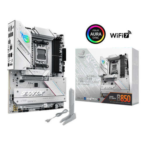 ASUS ROG STRIX B850-A GAMING WIFI, AM5, B850, 4*DDR5, 2*SATA, 4*M.2, 6*USB 3.2, 2*USB 2.0, Type-C, 2*PCIx16, 1*PCIx1, DP+HDMI, ATX; 90MB1J50-M0EAY0