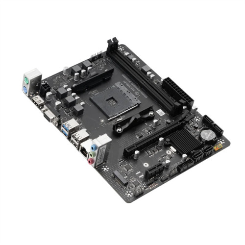 MAXSUN MS-Challenger B450M, AM4, B450, 2*DDR4, 4*SATA 3.0, M.2, USB 3.2, USB 2.0, 1*PCIE 16,  1*PCIE 1, HDMI+VGA, mATX