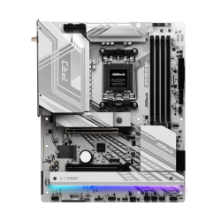 ASROCK X870 PRO RS WIFI, AM5, X870, 4*DDR5, 4*SATA, 3*M.2, 6*USB 2.0, 4*USB 3.2, Type-C, 2*PCIx16, 1*M.2 (Key E), HDMI, ATX