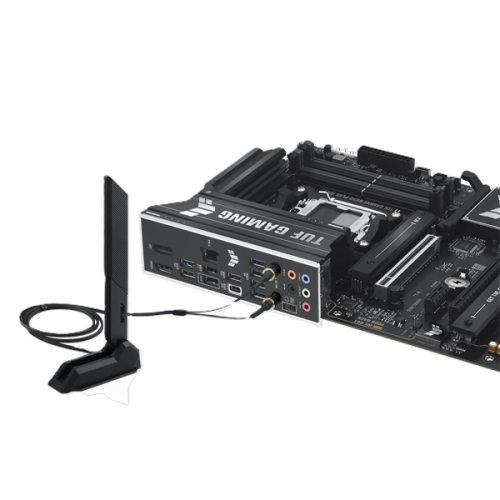 ASUS TUF GAMING B850-PLUS WIFI, AM5, B850, 4*DDR5, 4*SATA, 3*M.2, 7*USB 3.2, 2*USB 2.0, Type-C, 3*PCIx16, 2*PCIx1, DP+HDMI, ATX; 90MB1J30-M0EAY0
