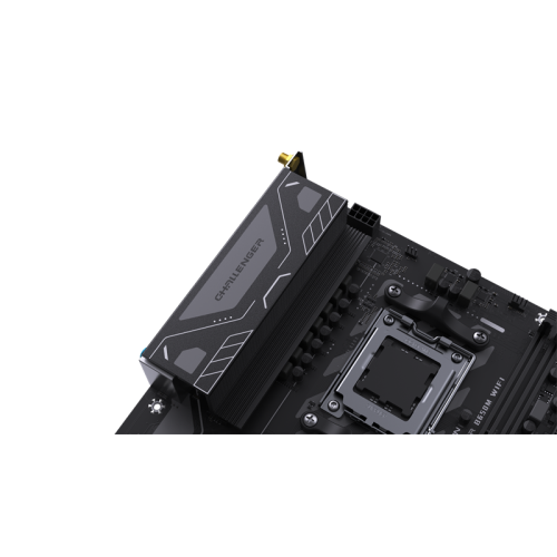 MAXSUN MS-Challenger B650M WIFI, AM5, B650, 2*DDR5, 3*SATA3, M.2, 4*USB 3.2, 2*USB 2.0, 1*PCIEx16, 1*PCIEx1, DP+HDMI, mATX