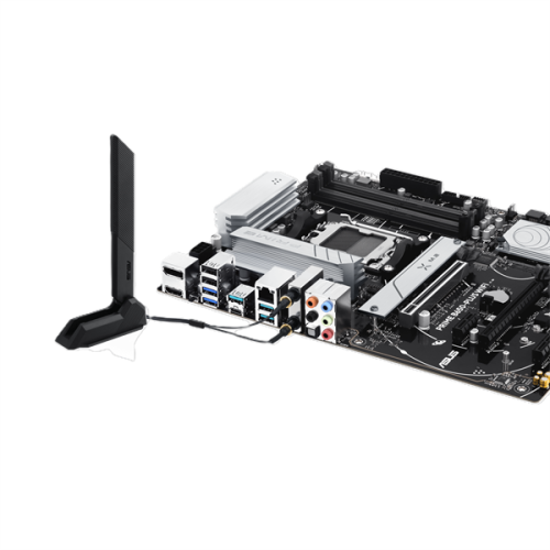 ASUS PRIME B650-PLUS WIFI, AM5, B650, 4*DDR5, 4*SATA, 2*M.2, 6*USB 3.2, 2*USB 2.0, 3*PCIx16, 2*PCIx1, DP+HDMI, ATX; 90MB1KP0-M0EAY0