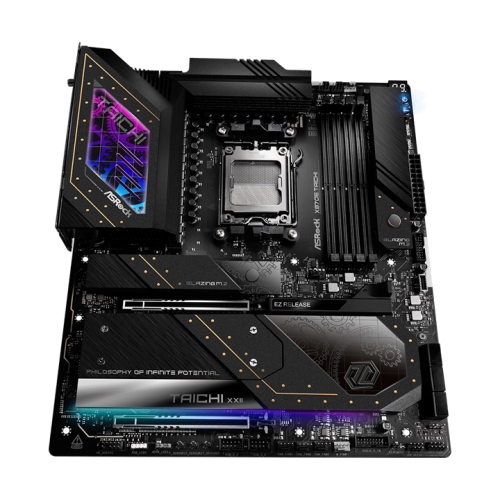 ASROCK X870E TAICHI, AM5, X870E, 4*DDR5, 6*SATA, 4*M.2, 2*USB 2.0, 8*USB 3.2, 2*Type-C, 2*PCIx16, 1*M.2 (Key E), HDMI, EATX