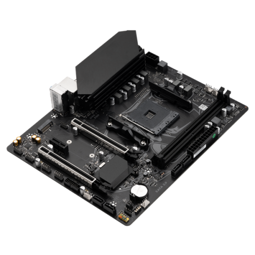 MAXSUN MS-Terminator B550M, AM4, B550, 2*DDR4, 4*SATA 3.0, M.2, 2*USB 3.2, 4*USB 2.0, 1*PCIE 16, 1*PCIE 4, 1*PCIE 1, HDMI+VGA, mATX