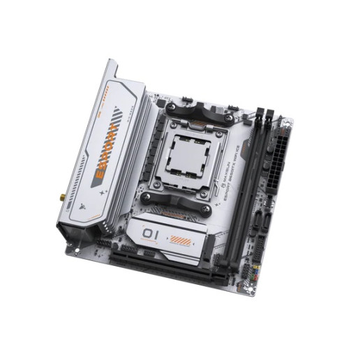 MAXSUN MS-eSport B650ITX WIFI ICE, AM5, B650, 2*DDR5, 2*SATA 3.0, 2*M.2, USB 3.2, USB 2.0, Type-C, 1*PCIE 16, 1*PCIE 1, HDMI+DP, ITX