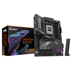 GIGABYTE X870 AORUS ELITE WIFI7 , AM5, X870, 4*DDR5,  4*SATA, 4*M.2, 6*USB 3.2, 4*USB 2.0, 2*Type-C, 3*PCIx16, HDMI, ATX