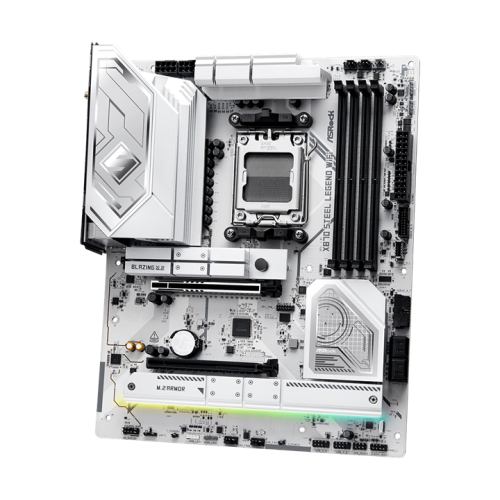 ASROCK X870 STEEL LEGEND WIFI, AM5, X870, 4*DDR5, 4*SATA, 3*M.2, 4*USB 2.0, 5*USB 3.2, 2*Type-C, 2*PCIx16, 1*M.2 (Key E), HDMI, ATX