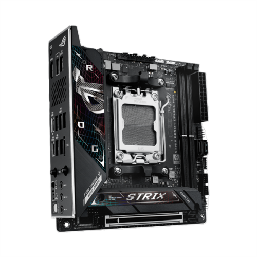 ASUS ROG STRIX B850-I GAMING WIFI, AM5, B650, 2*DDR5, 2*SATA, 2*M.2, 4*USB 3.2, 2*USB 2.0, Type-C, 2*PCIx16, HDMI, mITX; 90MB1K30-M0EAY0
