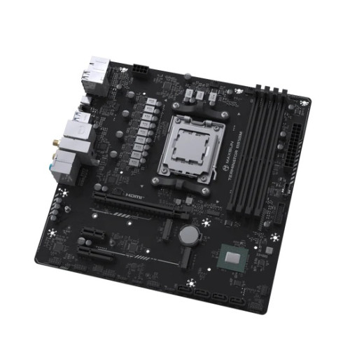 MAXSUN MS-Terminator B850M WIFI, AM5, B850, 4*DDR5, 4*SATA 3.0, 2*M.2, USB 3.2, USB 2.0, Type-C, 1*PCIE 16, 1*PCIE 4, 1*PCIE 1, HDMI+DP, mATX