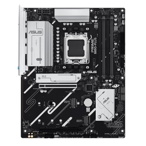 ASUS PRIME B850-PLUS, AM5, B850, 4*DDR5, 4*SATA, 3*M.2, 5*USB 3.2, 2*USB 2.0, Type-C, 5*PCIx16, DP+HDMI, ATX