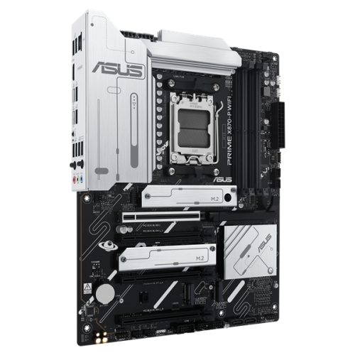ASUS PRIME X870-P WIFI, AM5, X870, 4*DDR5,  2*SATA, 4*M.2, 4*USB 3.2, 2*USB 2.0, 2*Type-C, 5*PCIx16, HDMI, ATX; 90MB1IS0-M0EAY0