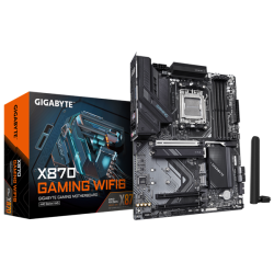 GIGABYTE X870 GAMING WIFI6, AM5, X870, 4*DDR5,  4*SATA, 3*M.2, 4*USB 3.2, 4*USB 2.0, 2*Type-C, 3*PCIx16, HDMI, ATX