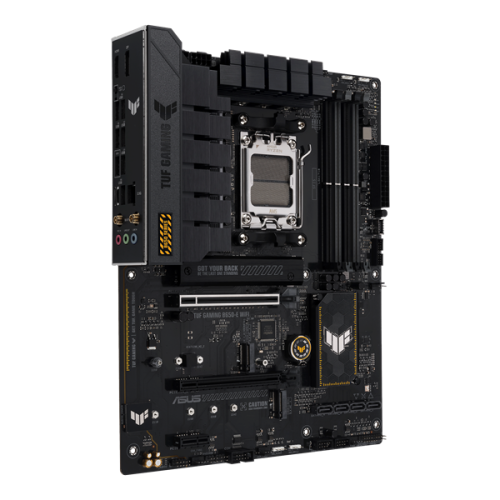 ASUS TUF GAMING B650-E WIFI, AM5, B650, 4*DDR5, 4*SATA, 3*M.2, 4*USB 3.2, 3*USB 2.0, Type-C, 3*PCIx16, 1*PCIx1, DP+HDMI, ATX; 90MB1GT0-M0EAY0