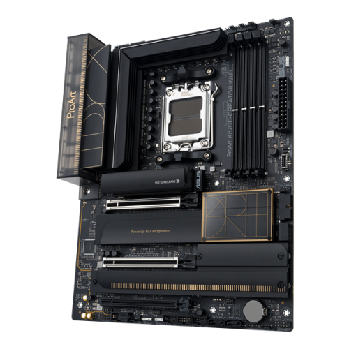 ASUS PROART X870E-CREATOR WIFI, AM5, X870, 4*DDR5, 4*SATA, 4*M.2, 7*USB 3.2, 1*USB 2.0, 2*USB4, Type-C, 3*PCIx16, HDMI, ATX; 90MB1IG0-M0EAY0