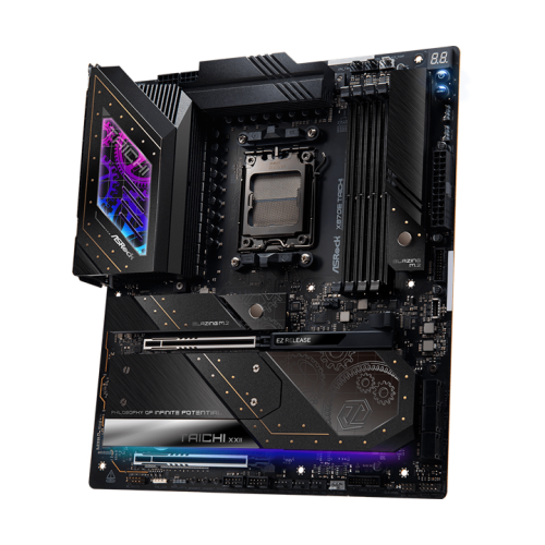 ASROCK X870E TAICHI, AM5, X870E, 4*DDR5, 6*SATA, 4*M.2, 2*USB 2.0, 8*USB 3.2, 2*Type-C, 2*PCIx16, 1*M.2 (Key E), HDMI, EATX