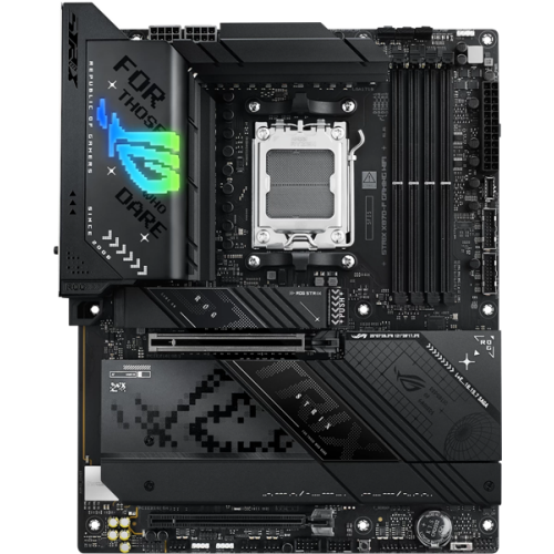 ASUS ROG STRIX X870-F GAMING WIFI, AM5, X870, 4*DDR5, 2*SATA, 4*M.2, 9*USB 3.2, 2*USB4, Type-C, 3*PCIx16, DP+HDMI, ATX; 90MB1IV0-M0EAY0