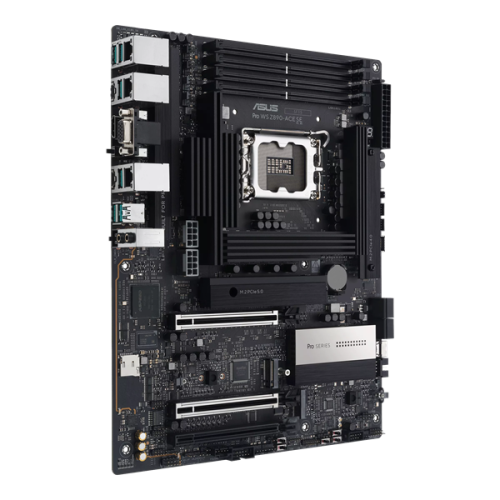 ASUS PRO WS Z890-ACE SE, LGA1851, 4*DDR5, 4*SATA, 4*M.2, 1*USB 3.2, 6*USB 2.0, Type-C, 3*PCIx16, HDMI, ATX; 90MB1JC0-M0EAY0