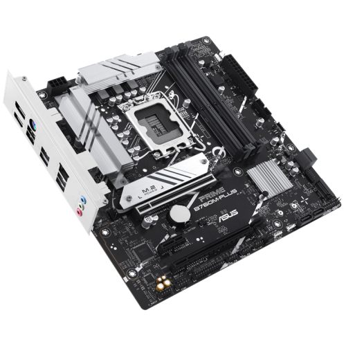 ASUS PRIME B760M-PLUS, LGA1700, B760, 4*DDR5, 4*SATA, 2*M.2, 2*USB 3.2, 4*USB 2.0, 2*PCIx16, 1*PCIx1, DP+HDMI, mATX; 90MB1GY0-M0EAY0