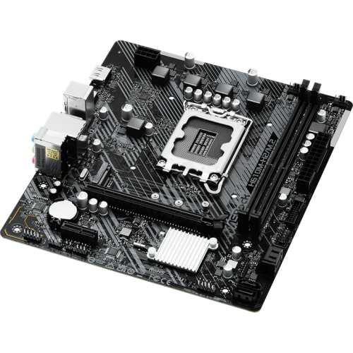 ASROCK H610M-H2/M.2, LGA1700, H610, 2*DDR4, 4*SATA, 1*M.2, 2*USB 3.2, 4*USB 2.0, 1*PCIx16, 1*PCIx1, 2*HDMI, mATX