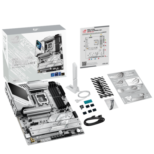 ASUS ROG STRIX Z890-A GAMING WIFI, LGA1851, Z890, 4*DDR5, 4*SATA, 5*M.2, 7*USB 3.2, Type-C, 2*PCIx16, 2*Thunderbolt™ 4, HDMI+DP, ATX; 90MB1I90-M0EAY0