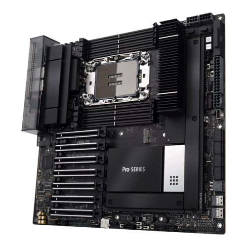 ASUS PRO WS W790E-SAGE SE, Intel® W790, 8*DDR5, 8*SATA, 3*M.2, 2 x SlimSAS, 5*USB 3.2, 2*USB 2.0,Type-C, 11*PCIx16, VGA, CEB; 90MB1C20-M0EAY0