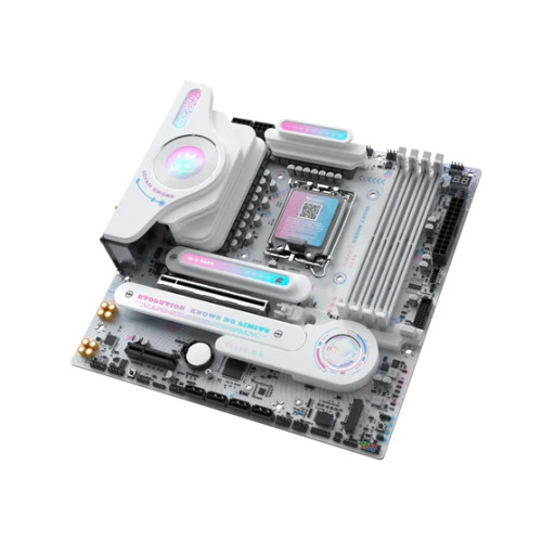 MAXSUN MS-iCraft 860M CROSS, LGA1851, B860, 4*DDR5, 4*SATA3, 2*M.2, USB 3.2, USB 2.0, Type-C, 1*PCIEx16, 1*PCIex4, HDMI+DP, mATX