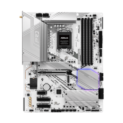 ASROCK Z890 PRO RS WIFI WHITE, LGA1851, Z890, 4*DDR5, 4*SATA, 4*M.2, 3*USB 3.2, 4*USB 2.0, 2*Type-C, 1*PCIx16, 2*PCIx4, 1*M.2 (Key E), HDMI+DP, ATX