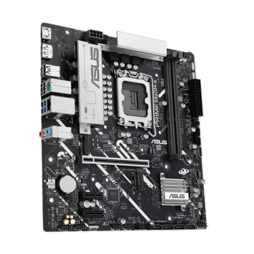 ASUS PRIME B860M-K, LGA1851, B860, 2*DDR5, 4*SATA, 2*M.2, 3*USB 3.2, 3*USB 2.0, 1*PCIx16, 2*PCIx1, DP+HDMI, mATX; 90MB1JT0-M0EAY0