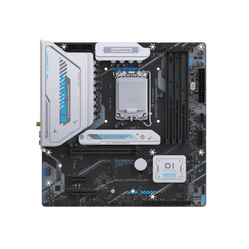 MAXSUN MS-eSport Z890M WIFI, LGA1851, Z890, 4*DDR5, 4*SATA3, 3*M.2, USB 3.2, USB 2.0, Type-C, 1*PCIEx16, 1*PCIex4, 1*PCIex1, HDMI+DP, ATX