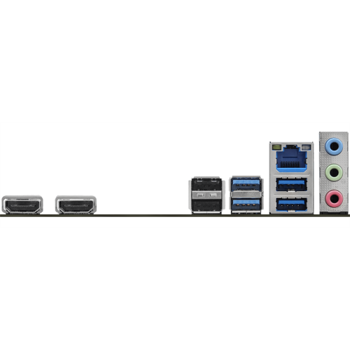 ASROCK B760M-H2/M.2 LGA1700, B760, 2*DDR5, 4*SATA, 2*M.2, 4*USB 3.2, 2*USB 2.0, 1*PCIx16, 2*PCIx1, 1*M.2 (Key E), 2*HDMI, mATX