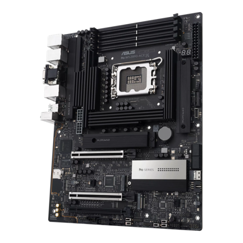 ASUS PRO WS Z890-ACE SE, LGA1851, 4*DDR5, 4*SATA, 4*M.2, 1*USB 3.2, 6*USB 2.0, Type-C, 3*PCIx16, HDMI, ATX; 90MB1JC0-M0EAY0