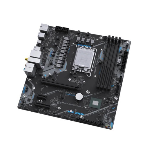 MAXSUN MS-eSport Z890M WIFI, LGA1851, Z890, 4*DDR5, 4*SATA3, 3*M.2, USB 3.2, USB 2.0, Type-C, 1*PCIEx16, 1*PCIex4, 1*PCIex1, HDMI+DP, ATX