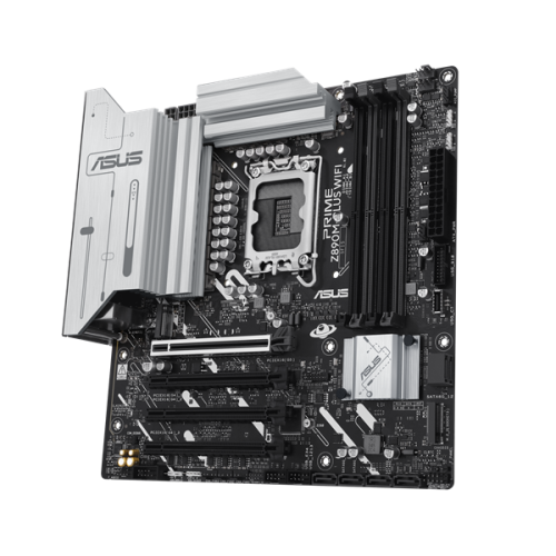ASUS PRIME Z890M-PLUS WIFI, LGA1851, Z890, 4*DDR5, 6*SATA, 3*M.2, 5*USB 3.2, 4*USB 2.0, Type-C, 3*PCIx16, HDMI+DP, mATX; 90MB1J80-M0EAY0