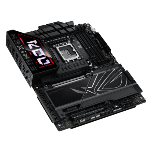 ASUS ROG MAXIMUS Z890 HERO, LGA1851, Z890, 4*DDR5, 4*SATA, 6*M.2, 8*USB 3.2, Type-C, 2*PCIx16, 1*PCIx1,  2*Thunderbolt™ 4, HDM, ATX; 90MB1ID0-M0EAY0