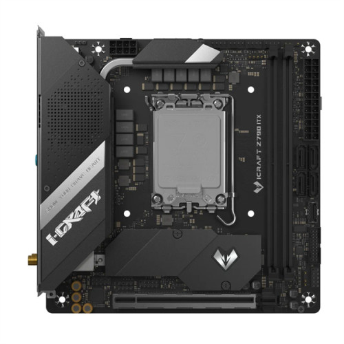 MAXSUN MS-iCraft Z790ITX WIFI, LGA1700, Z790, 2*DDR5, 4*SATA3, 2*M.2,  4*USB 3.2, 4*USB 2.0, Type-C, 1*PCIEx16, HDMI+DP, mITX