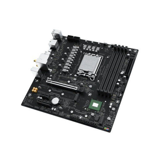 MAXSUN MS-Terminator B860 WIFI, LGA1851, B860, 4*DDR5, 4*SATA3, 3*M.2, USB 3.2, USB 2.0, Type-C, 1*PCIEx16, 1*PCIex4, 1*PCIex1, HDMI+DP, mATX