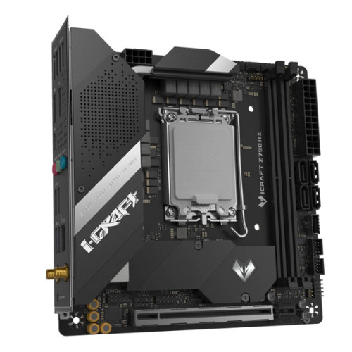 MAXSUN MS-iCraft Z790ITX WIFI, LGA1700, Z790, 2*DDR5, 4*SATA3, 2*M.2,  4*USB 3.2, 4*USB 2.0, Type-C, 1*PCIEx16, HDMI+DP, mITX