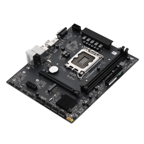 MAXSUN MS-Challenger B760M-F, LGA1700, B760, 2*DDR4, 3*SATA3, M.2, 2*USB 3.2, 4*USB 2.0, 1*PCIEx16, 1*PCIEx1, VGA+HDMI,  mATX