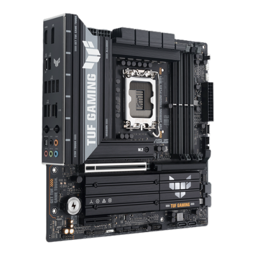 ASUS TUF GAMING B860M-PLUS WIFI, LGA1851, B860, 4*DDR5, 4*SATA, 3*M.2, 6*USB 3.2, 1*USB 2.0, Type-C, 1*PCIx16, 1*PCIx4, DP+HDMI, mATX; 90MB1JV0-M0EAY0