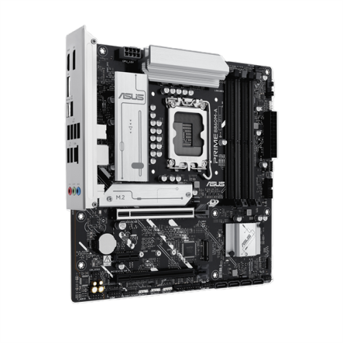 ASUS PRIME B860M-A-CSM, LGA1851, B860, 4*DDR5, 4*SATA, 2*M.2, 2*USB 3.2, 4*USB 2.0, Type-C, 2*PCIx16, 1*PCIx1, 2*DP+HDMI, mATX; 90MB1K00-M0EAYC