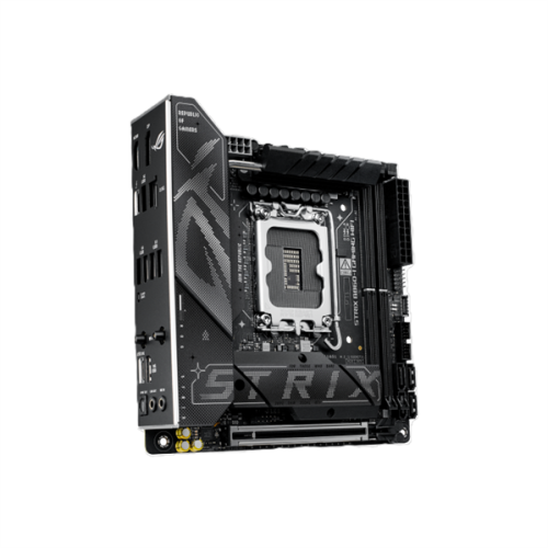ASUS ROG STRIX B860-I GAMING WIFI, LGA1851, B860, 2*DDR5, 4*SATA, 2*M.2, 6*USB 3.2, Type-C, 1*PCIx16, DP+HDMI, mITX; 90MB1JB0-M0EAY0