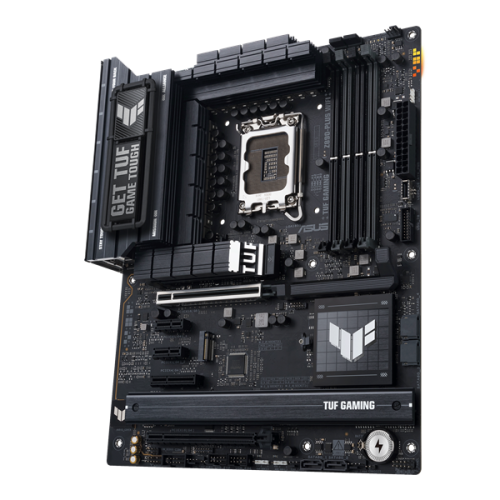 ASUS TUF GAMING Z890-PLUS WIFI, LGA1851, Z890, 4*DDR5, 4*SATA, 4*M.2, 6*USB 3.2, Type-C, 2*PCIx16, 1*PCIx4, 2*PCIx1,  Thunderbolt™ 4, HDMI+DP, ATX; 90MB1IQ0-M0EAY0