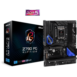 ASROCK Z790 PG RIPTIDE, LGA1700, Z790, 4*DDR5, 8*SATA, 5*M.2, 6*USB 3.2, 2*USB 2.0, Type-C, 2*PCIx16, 1*PCIx1, 1xM.2 (Key E), HDMI+DP, ATX
