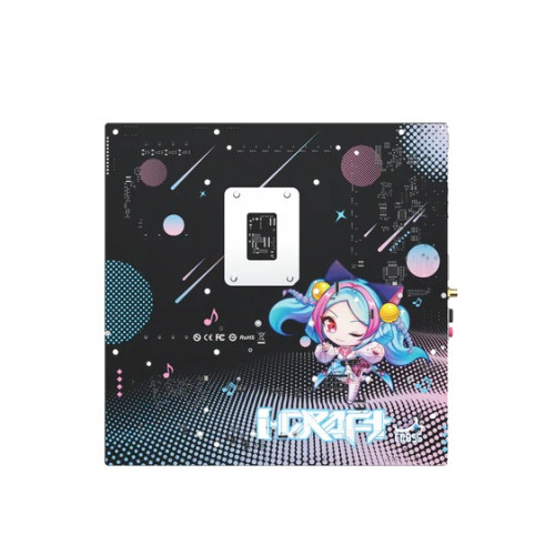 MAXSUN MS-iCraft 860M CROSS Pro, B860, LGA1851, 4*DDR5, 4*SATA3, 2*M.2, USB 3.2, USB 2.0, Type-C, 1*PCIEx16, 1*PCIex4, HDMI+DP, mATX