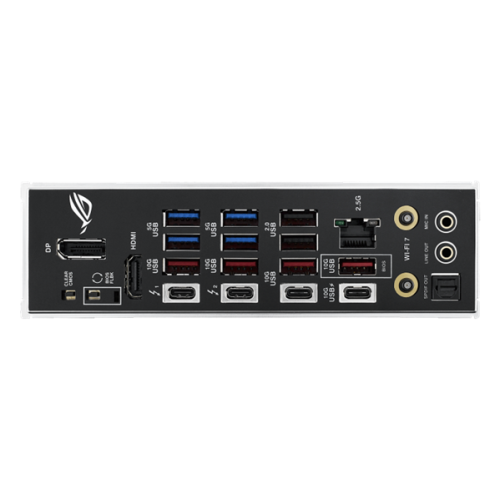 ASUS ROG STRIX Z890-F GAMING WIFI, LGA1851, Z890, 4*DDR5, 4*SATA, 5*M.2, 8*USB 3.2, 2*Type-C, 2*PCIx16, 2*Thunderbolt™ 4, HDMI+DP, ATX; 90MB1I40-M0EAY0