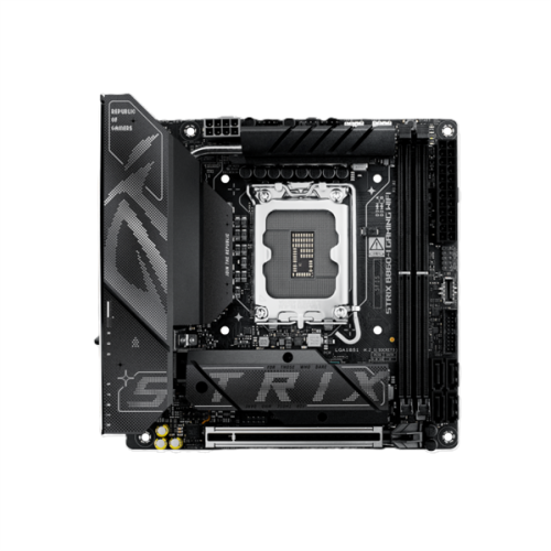 ASUS ROG STRIX B860-I GAMING WIFI, LGA1851, B860, 2*DDR5, 4*SATA, 2*M.2, 6*USB 3.2, Type-C, 1*PCIx16, DP+HDMI, mITX; 90MB1JB0-M0EAY0