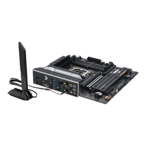 ASUS TUF GAMING B860M-PLUS WIFI, LGA1851, B860, 4*DDR5, 4*SATA, 3*M.2, 6*USB 3.2, 1*USB 2.0, Type-C, 1*PCIx16, 1*PCIx4, DP+HDMI, mATX; 90MB1JV0-M0EAY0