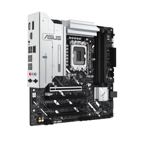 ASUS PRIME Z890M-PLUS WIFI, LGA1851, Z890, 4*DDR5, 6*SATA, 3*M.2, 5*USB 3.2, 4*USB 2.0, Type-C, 3*PCIx16, HDMI+DP, mATX; 90MB1J80-M0EAY0